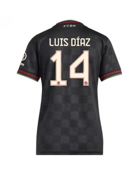 Bayern Munich Luis Diaz #14 Replika Tredje Kläder Dam 2025-26 Kortärmad